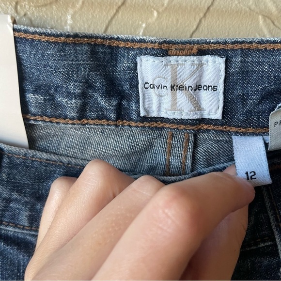 Calvin Klein Jeans Bootcut‎ Jeans Jeans Mom Jeans low Waisted Jeans - Picture 9 of 12